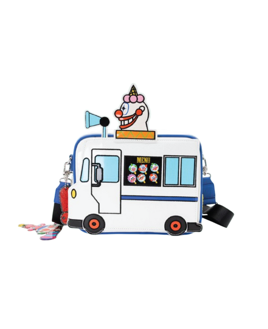 Killer Klowns From Outer Space Jojo’s Ice Cream Truck Crossbody with Ray Gun Charm