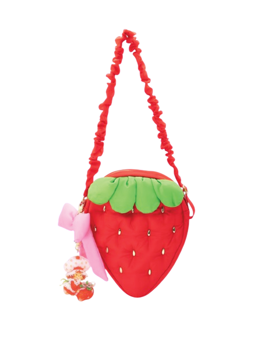 Strawberry Shortcake™ Quilted Strawberry Crossbody Bag