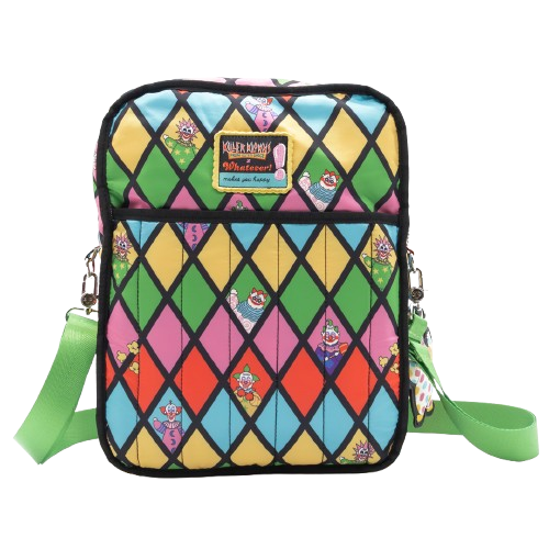 Killer Klowns From Outer Space Reversible & Convertible Square Bag with Fatso Charm