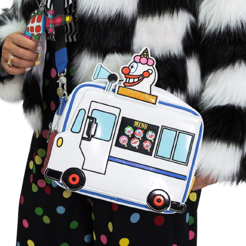 Killer Klowns From Outer Space Jojo’s Ice Cream Truck Crossbody with Ray Gun Charm