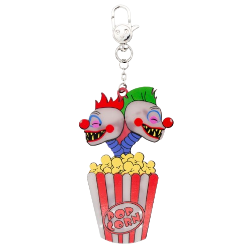 Killer Klowns From Outer Space 5" Layered Acrylic Double Headed Klown Bag Charm