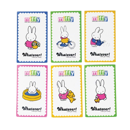 Miffy Corduroy Head Blind Box Coin Bag Charms with Stickers