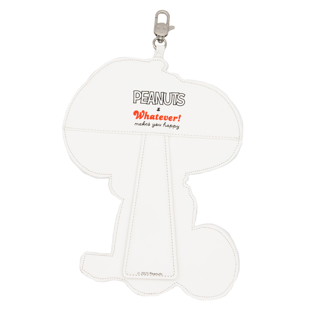 Peanuts 75th Anniversary Snoopy & Woodstock Oversized Padded Bag Charm