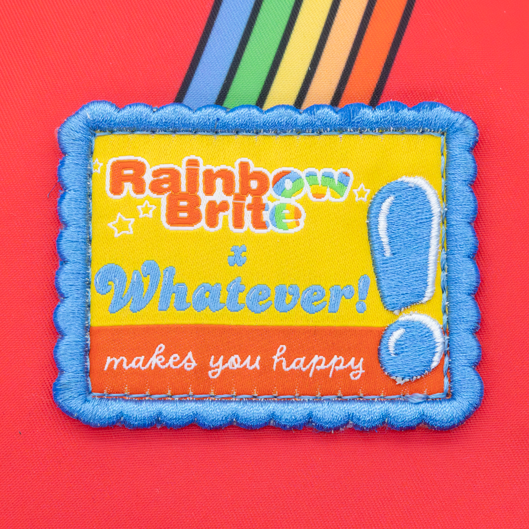 Rainbow Brite Puffy Nylon Die Cut Tote Bag