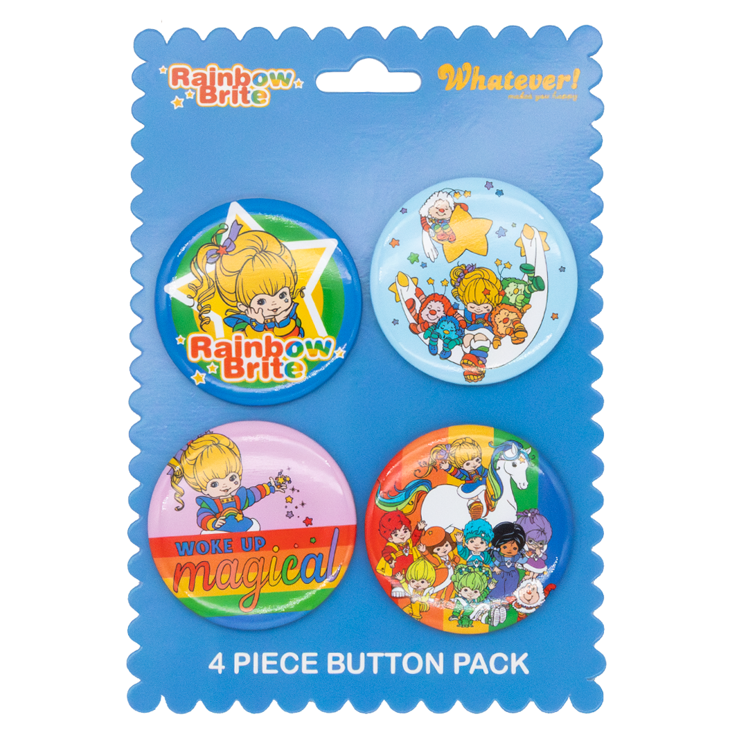 Rainbow Brite & Friends 4-Piece Button Pack