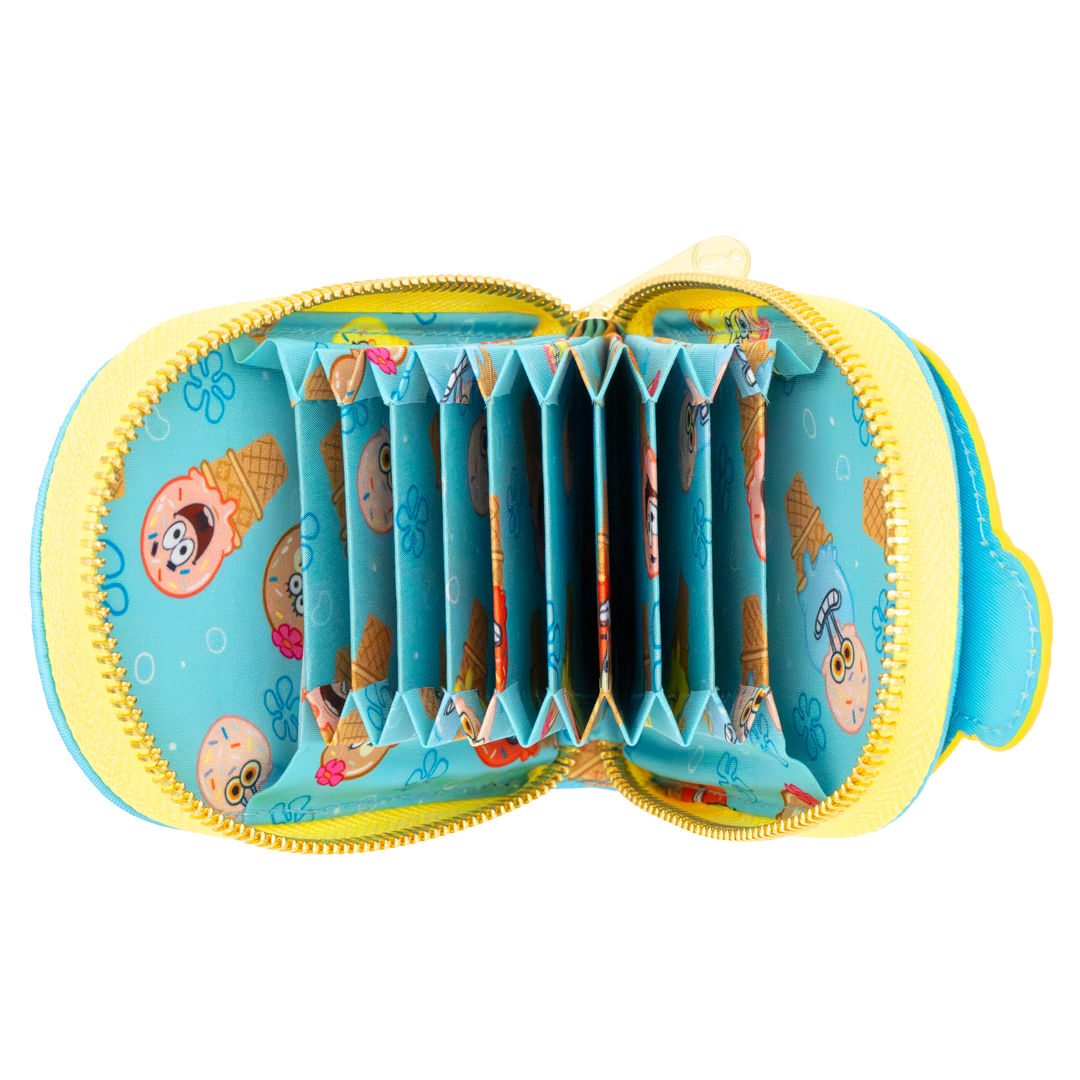 Spongebob Ice Cream Accordion Wallet