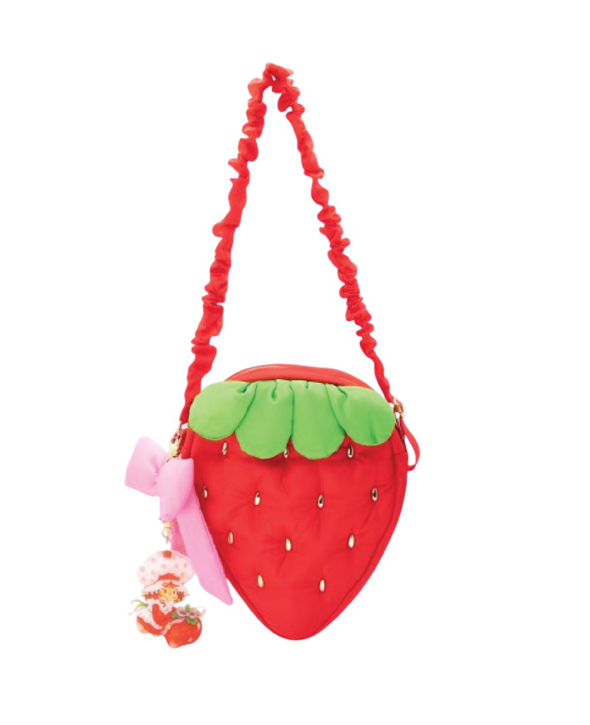 Strawberry Shortcake™ Quilted Strawberry Crossbody Bag