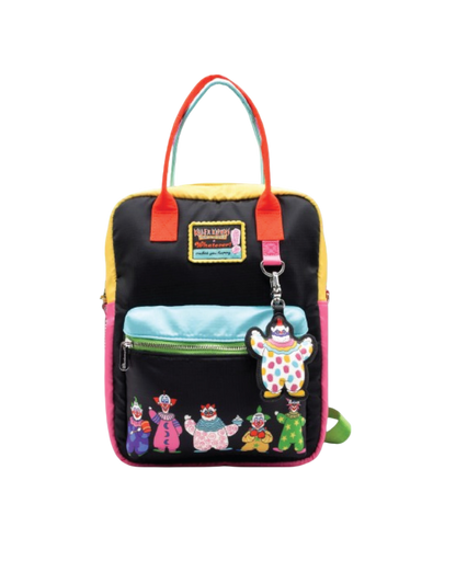 Killer Klowns From Outer Space Reversible & Convertible Square Bag with Fatso Charm