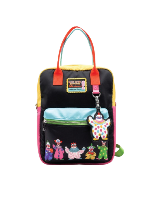 Killer Klowns From Outer Space Reversible & Convertible Square Bag with Fatso Charm