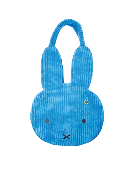 Miffy Head Wide Corduroy Oversized Tote Bag