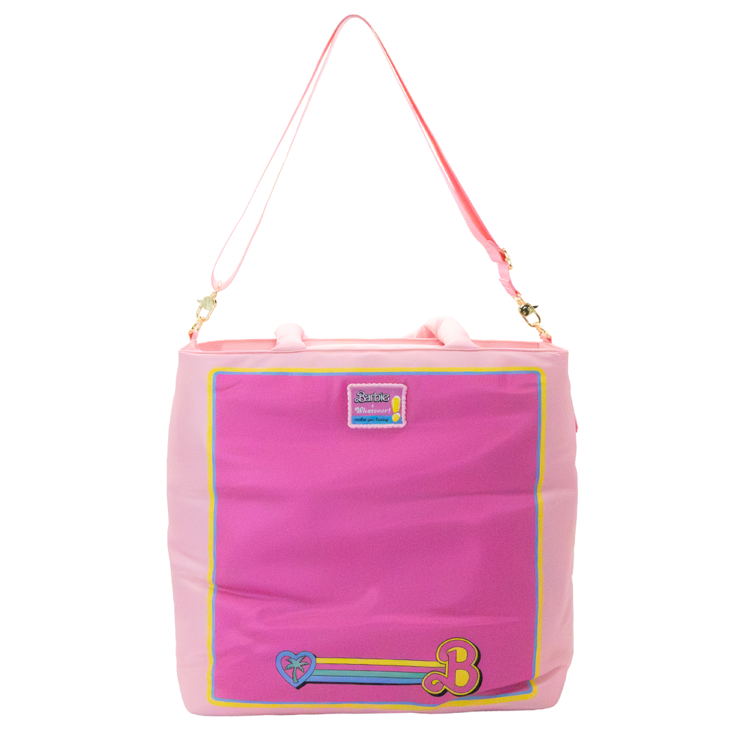 Barbie California Dreamin’ Carrying Case Puffy Tote Bag