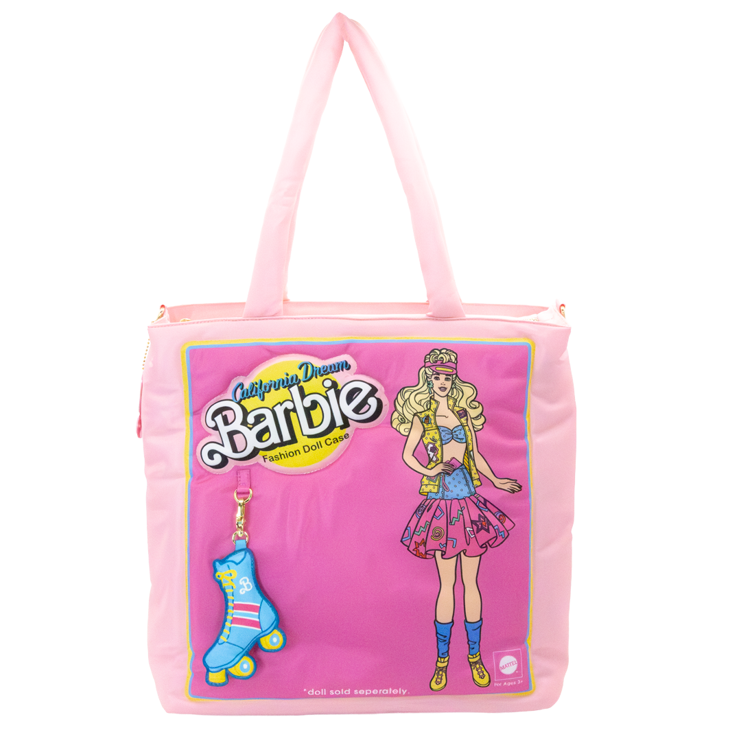 Barbie California Dreamin’ Carrying Case Puffy Tote Bag