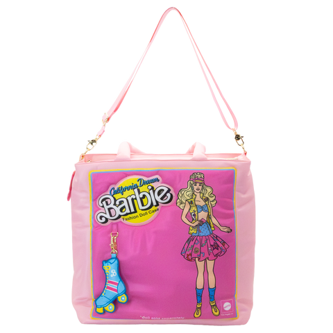 Barbie California Dreamin’ Carrying Case Puffy Tote Bag