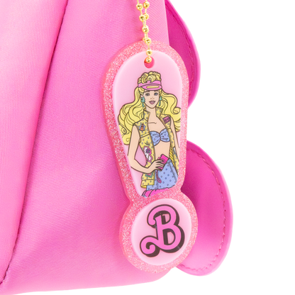 Barbie California Dreamin’ Logo Padded Baguette Bag