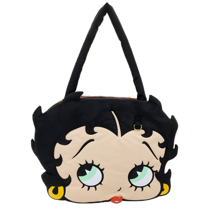 Betty Boop Padded Nylon Head Tote Bag