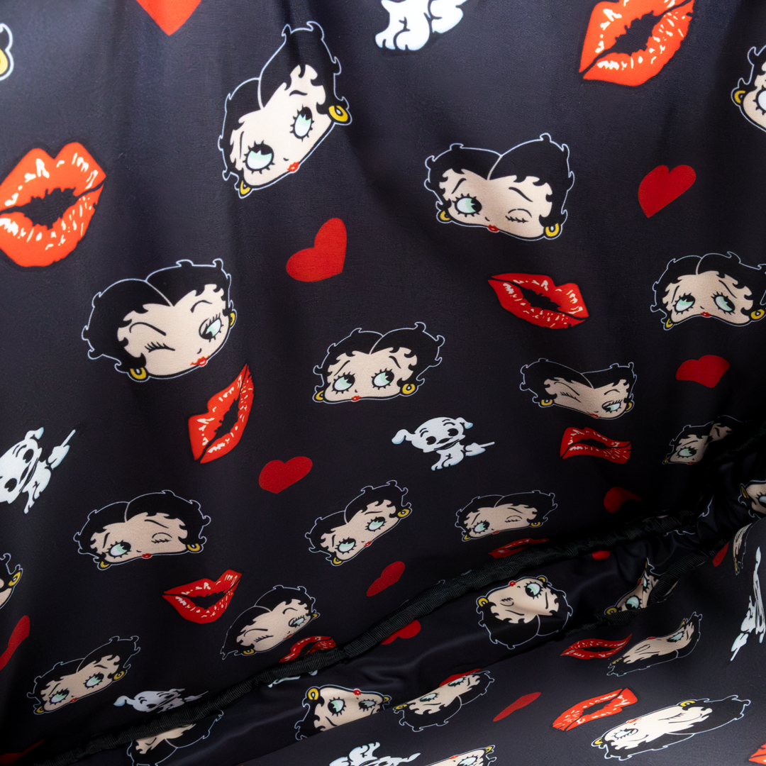 Betty Boop Padded Nylon Head Tote Bag