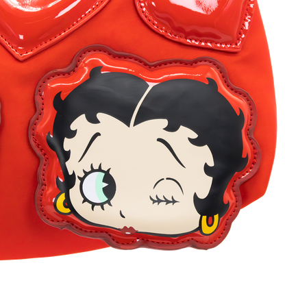 Betty Boop Padded Nylon Baguette w/ Webbing Strap