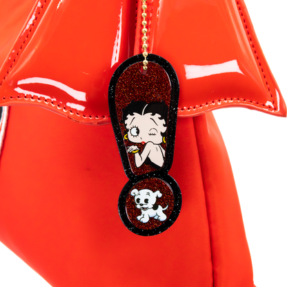 Betty Boop Padded Nylon Baguette w/ Webbing Strap