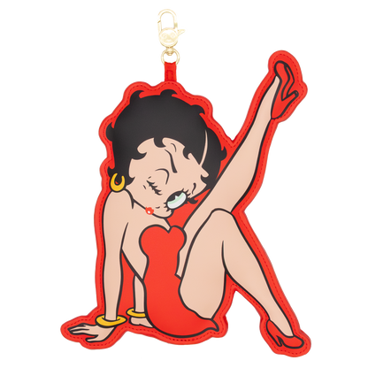 Betty Boop Oversized Padded Bag Charm