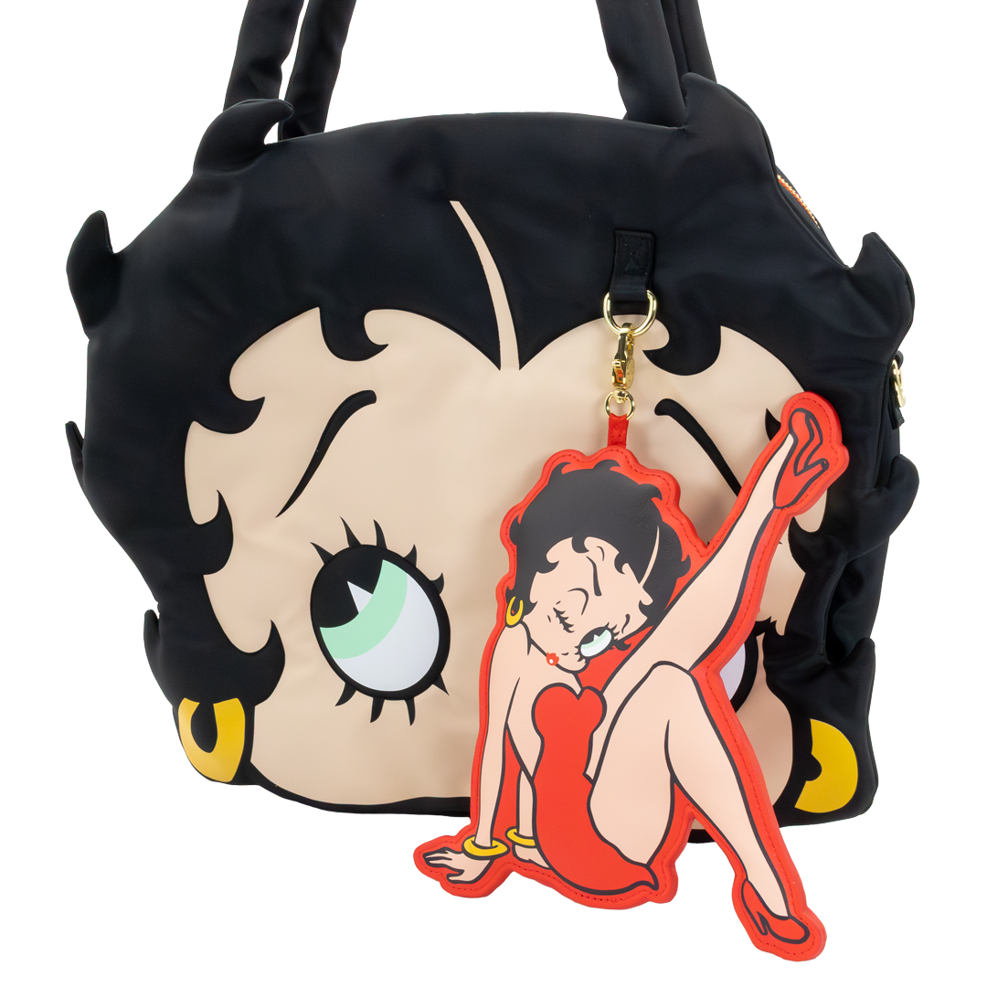 Betty Boop Oversized Padded Bag Charm