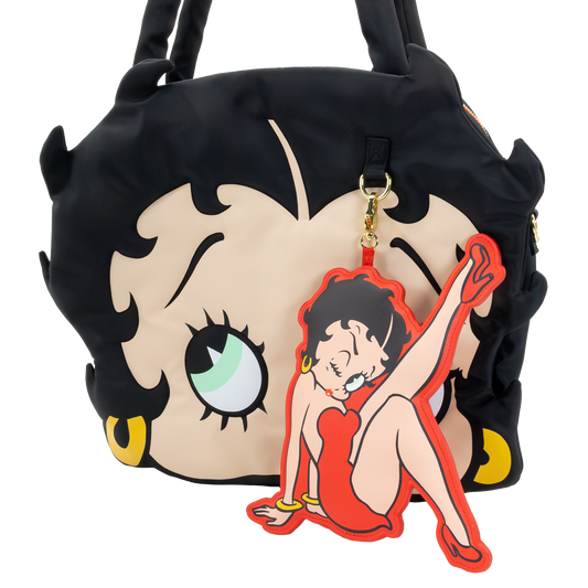 Betty Boop Oversized Padded Bag Charm