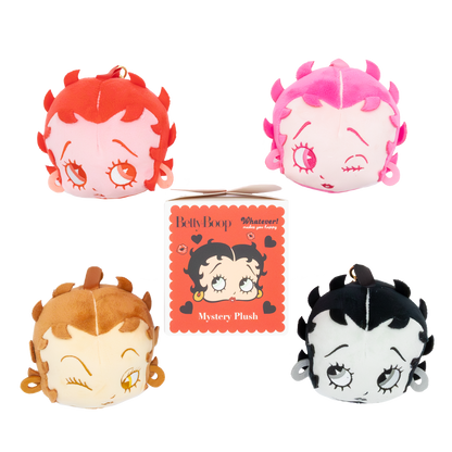 Betty Boop Mystery Box Plush Head Bag Charms