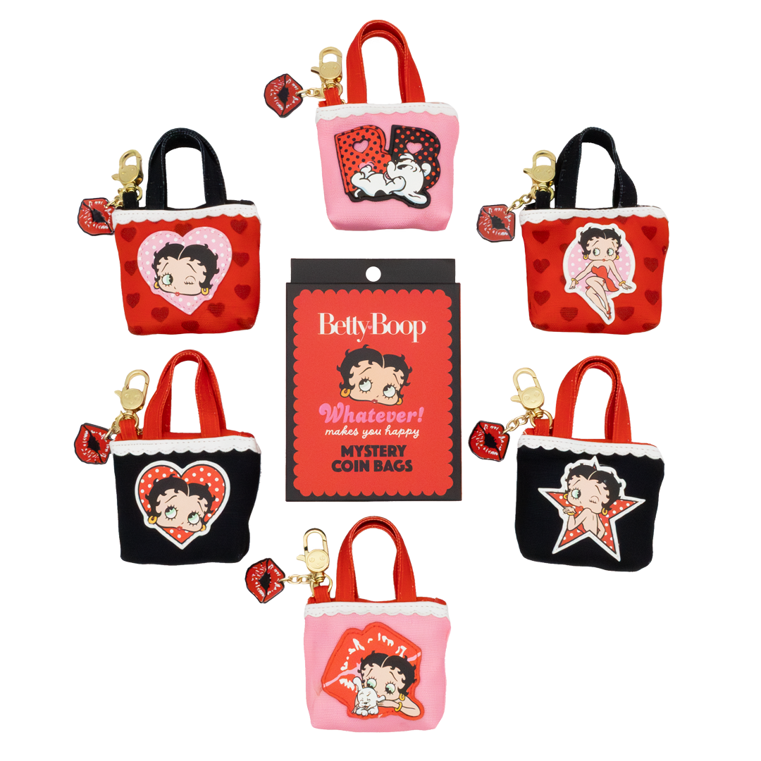 Betty Boop Mystery Box Mini Tote Bag Charms