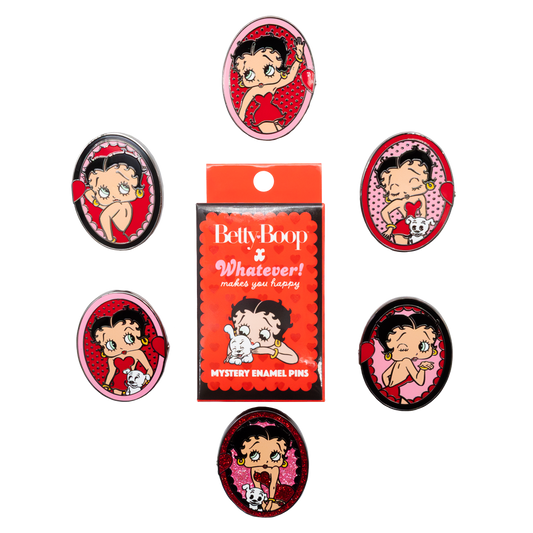 Betty Boop Mystery Box Magnetic Cameos Enamel Pins