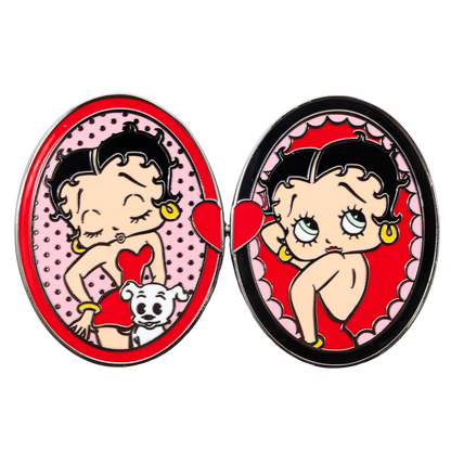 Betty Boop Mystery Box Magnetic Cameos Enamel Pins