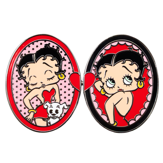 Betty Boop Mystery Box Magnetic Cameos Enamel Pins