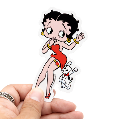 Betty Boop & Pudgy 6-Piece Sticker Pack