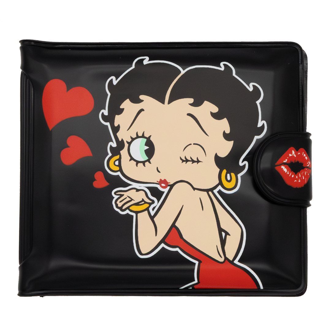 Betty Boop Padded Vinyl Snap Wallet
