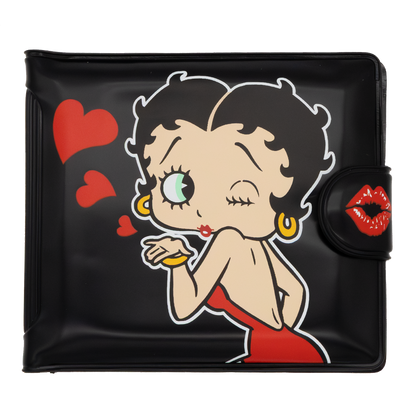 Betty Boop Padded Vinyl Snap Wallet