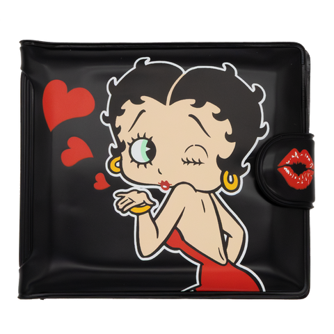 Betty Boop Padded Vinyl Snap Wallet