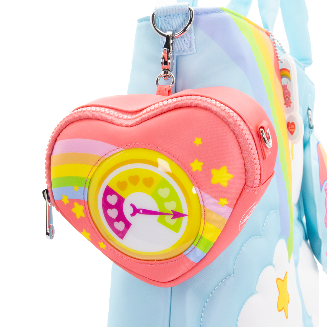 Care Bears Caring Meter Padded Nylon Crossbody Bag