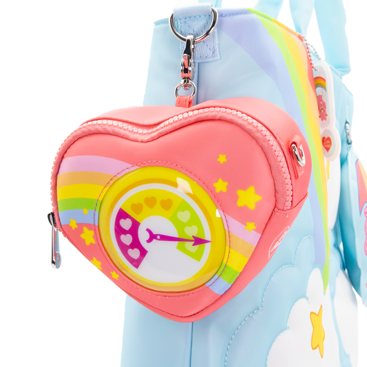 Care Bears Caring Meter Padded Nylon Crossbody Bag