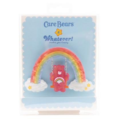 Care Bears Cheer Bears Rainbow Swing Layered Acrylic Pin