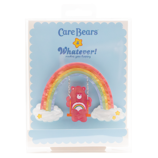 Care Bears Cheer Bears Rainbow Swing Layered Acrylic Pin