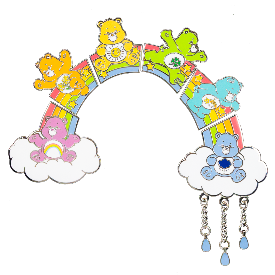 Care Bears Mystery Box Rainbow Puzzle Enamel Pins