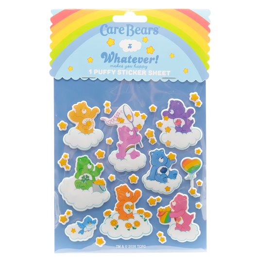 WEB EXCLUSIVE Care Bears Puffy Sticker Sheet