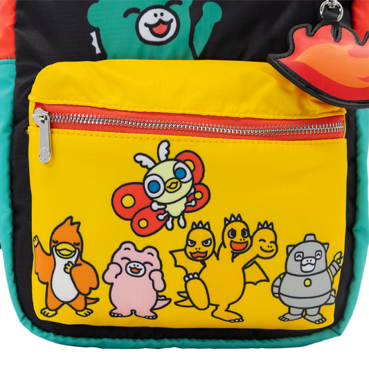 Chibi Godzilla Raids Again Reversible/Convertible Crossbody Bag