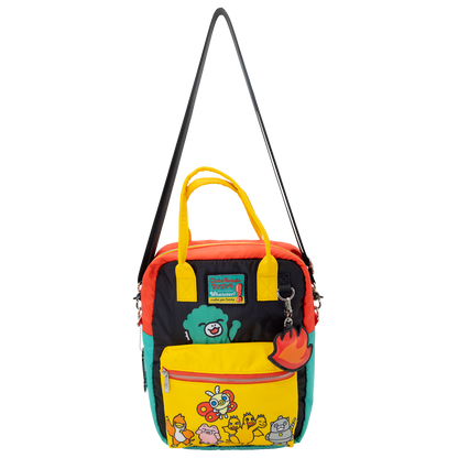 Chibi Godzilla Raids Again Reversible/Convertible Crossbody Bag