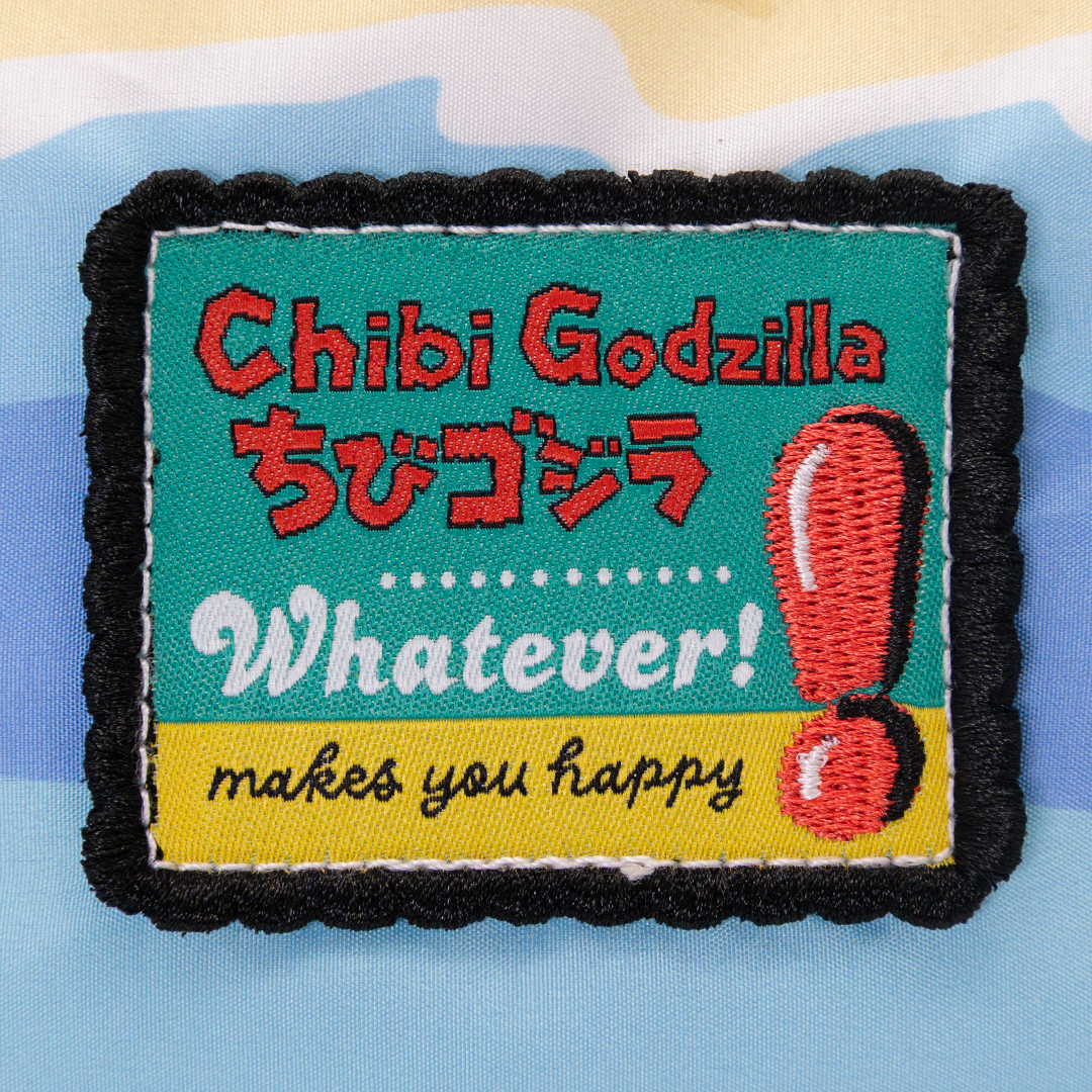 Chibi Godzilla Raids Again Reversible/Convertible Crossbody Bag