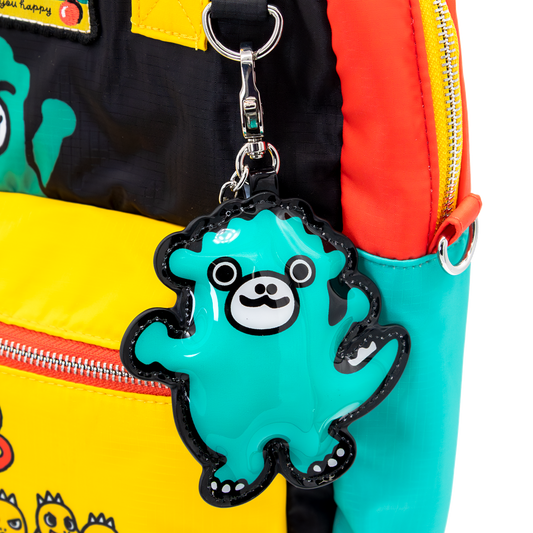 Chibi Godzilla Raids Again Mystery Bag Padded Vinyl Bag Charms.