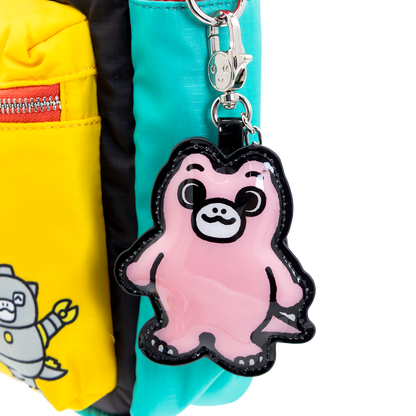 Chibi Godzilla Raids Again Mystery Bag Padded Vinyl Bag Charms.