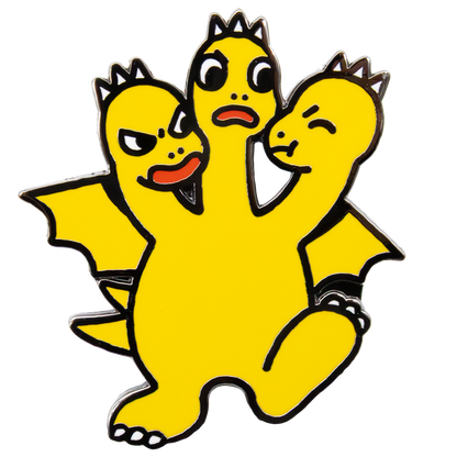 Chibi Godzilla Raids Again Mystery Box Enamel Pins