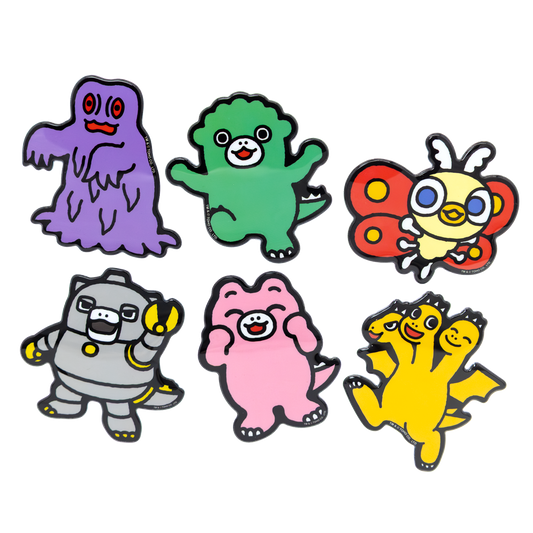 WEB EXCLUSIVE Chibi Godzilla Raids Again 6-Piece Sticker Pack