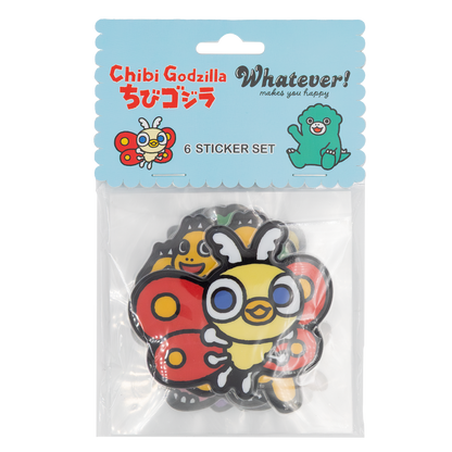 WEB EXCLUSIVE Chibi Godzilla Raids Again 6-Piece Sticker Pack