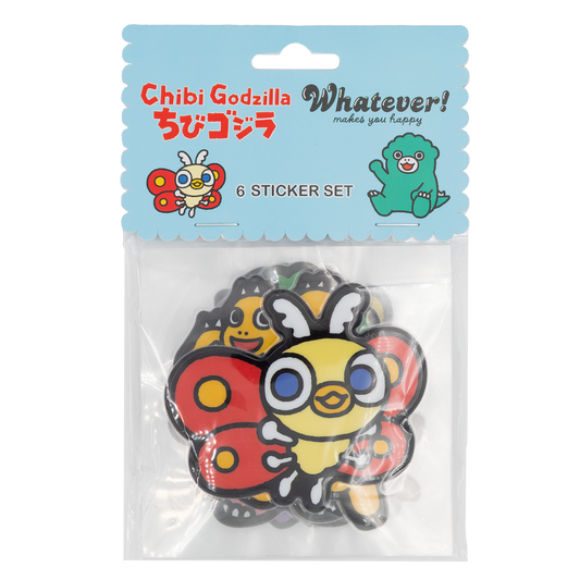 WEB EXCLUSIVE Chibi Godzilla Raids Again 6-Piece Sticker Pack