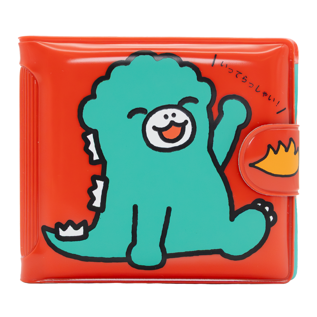 Chibi Godzilla Raids Again Father & Son Padded Vinyl Snap Wallet
